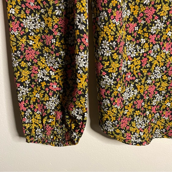 LOFT Floral V Neck Blouse - Picture 4 of 5